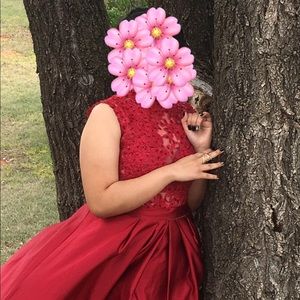 Bergundy/Red Prom Dress